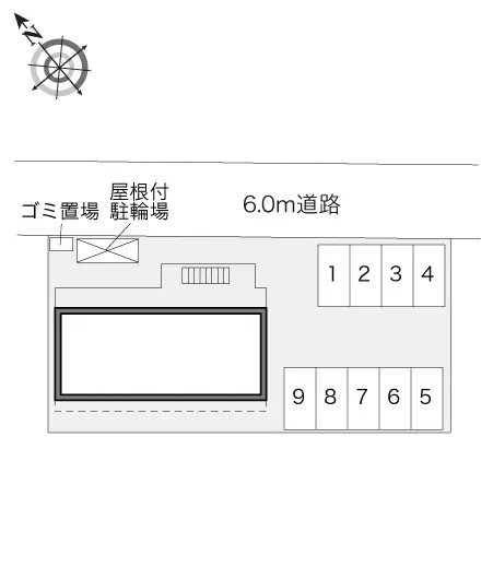 ★手数料０円★彦根市高宮町　月極駐車場（LP）